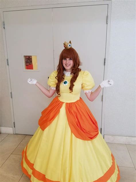 Princess DAISY costume apron for women, Princess Daisy dress up apron, womens Halloween costume, Princess Peach cosplay costume women (19.1k) ... Game Cosplay, Princess Daisy Adult, (428) $ 560.00. Add to Favorites Princess Daisy inspired dress, Yellow tulle dress for girls, Toddler Princess Birthday party dress (402)